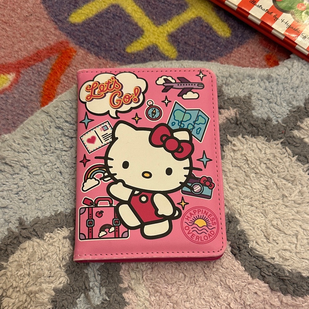Hello Kitty Pink Passport Holder
